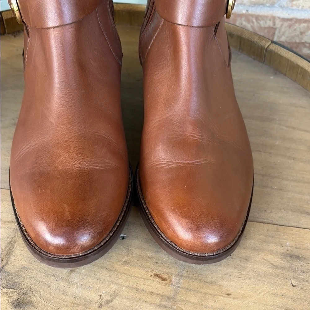 Clarks Tan Leather  Boots